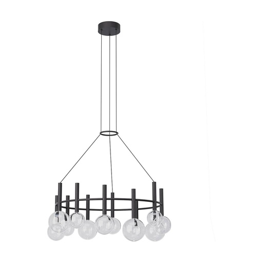 [W4L100056] BOLLA SU LED 53W 2700K/3000K COFFEE (4.1.2) TRIAC