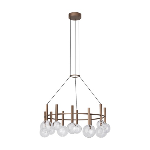 [W4L100057] BOLLA SU LED 53W 2700K/3000K BK (4.1.2) TRIAC