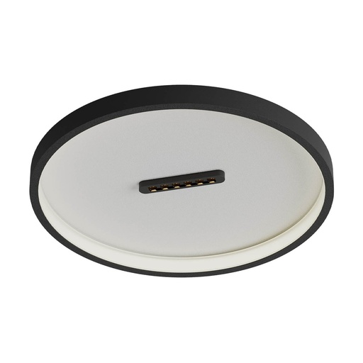 [W4L100083] BUTTON PL LED 24W+13W 3000K BK (5.1.2)