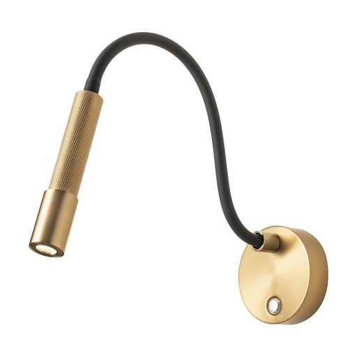[W4L100372] DRILL AP LED 8W 3000K GD WITH FLEXIBLE ARM(5.1.2)