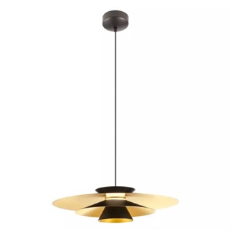 [W4L100452] FARGO SU LED 16.5W D500 MATT BLACK/MATT GOLD INSIDE(5.1.2)