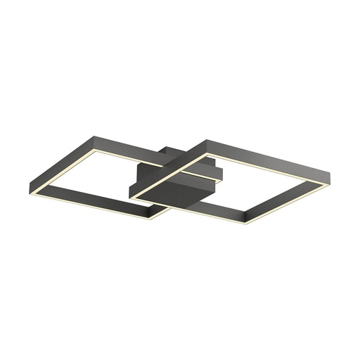 [W4L100501] FEBE PL LED SQ 62W 4000K D2*400*400 SBK(4.1.2)