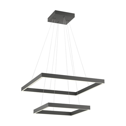 [W4L100551] FEBE SU LED SQ 75W 3000K D400*400+600*600 SBK(4.1.2)