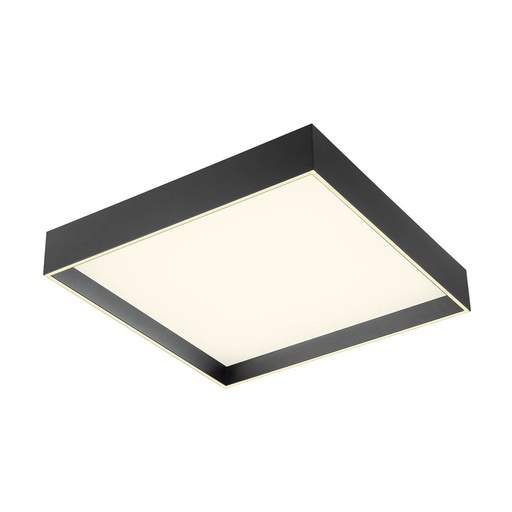[W4L100654] HOVER PL LED SQ 40W+15W CCT BK(4.1.2)