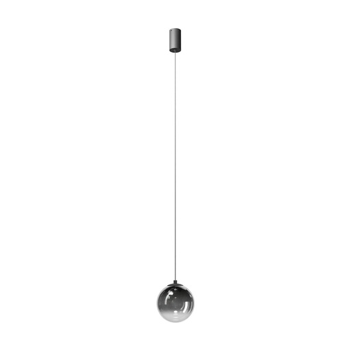 [W4L100709] IRIDES SU LED 5W 3000K SBK/GRADIENT SMOKE(5.1.2)