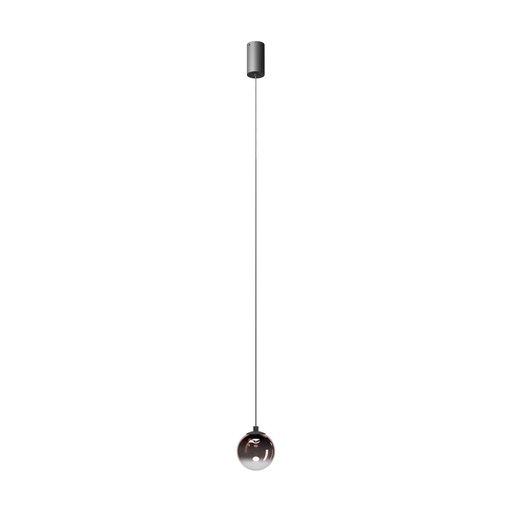 [W4L100713] IRIDES SU LED 3W 3000K SBK/GRADIENT COFFEE(5.1.2)