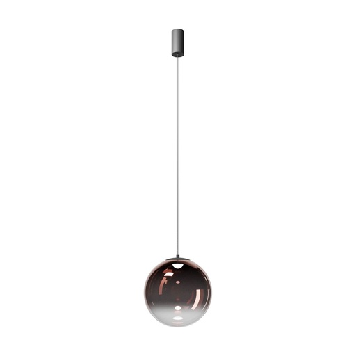 [W4L100717] IRIDES SU LED 12W 3000K SBK/GRADIENT COFFEE(5.1.2)