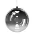 [W4L100731] IRIDES SU LED 10W 2700K SBK/GRADIENT SMOKE(5.1.2)
