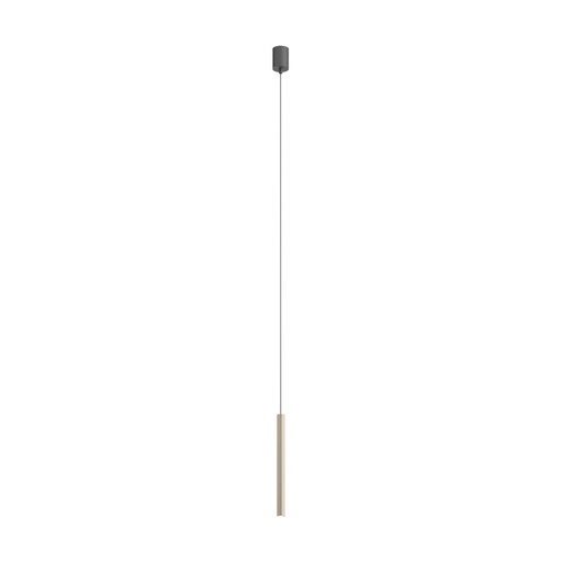 [W4L100780] KANJI SU LED H350 6.2W 3000K SILVER COFFEE (5.1.2)
