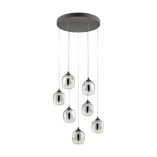 [W4L100820] KHADI SU LED 35.5W 3000K D520 SMOKE (4.1.2)
