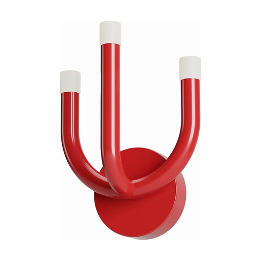 [W4L101961] LUXOR AP LED 12W 3000K L200 RED(5.1.2)
