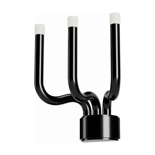 [W4L101966] LUXOR AP LED 12W 3000K  L250 BK(5.1.2)