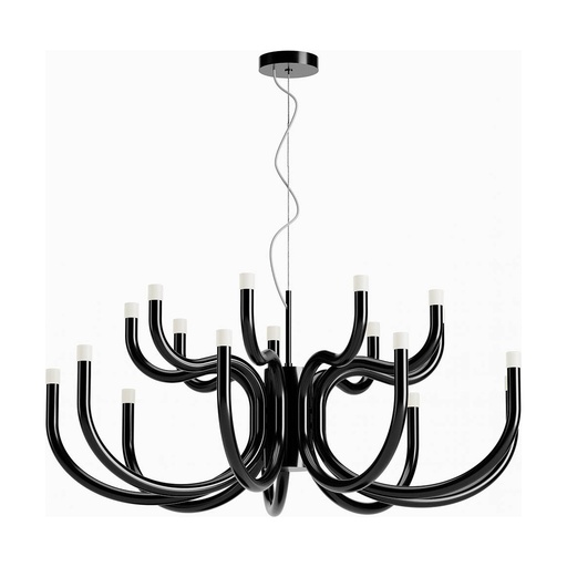 [W4L101972] LUXOR CAND LED 81W 3000K BK(4.1.2)