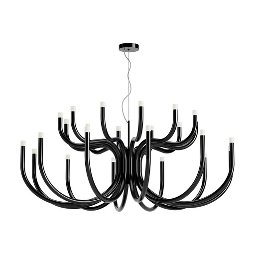 [W4L101976] LUXOR CAND LED 108W 3000K BK(4.1.2)