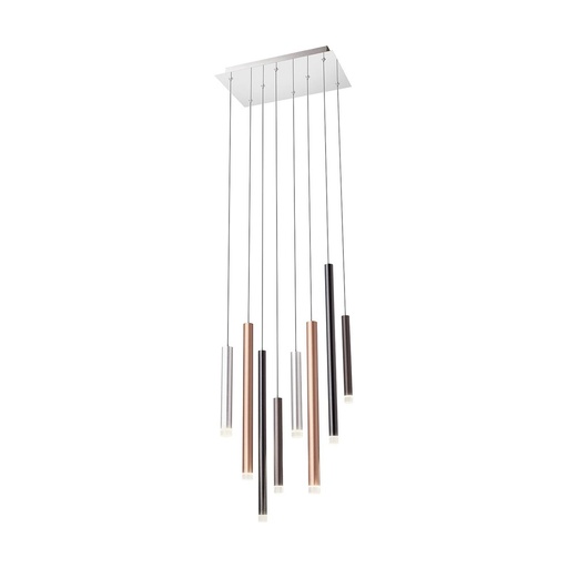 [W4L101996] MADISON SU LED 32W 3000K SQ S/CP+AL+BK+CF (4.1.2)