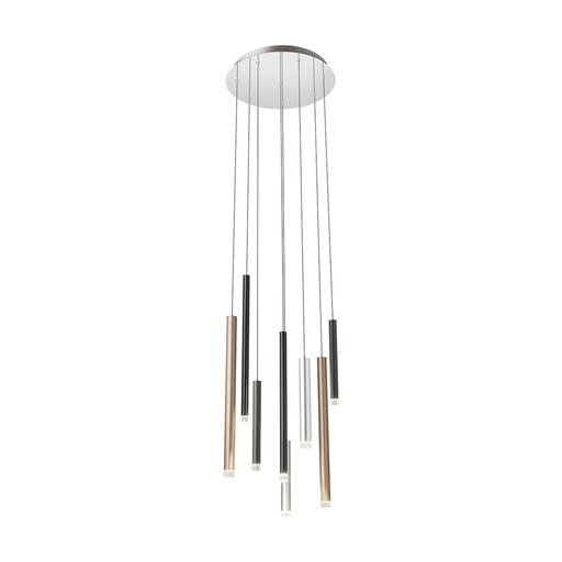 [W4L102000] MADISON SU LED 32W 3000K RD S/CP+AL+BK+CF (4.1.2)