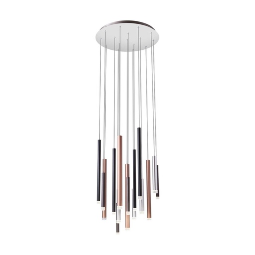 [W4L102008] MADISON SU LED 64W 3000K S/CP+AL+BK+CF (4.1.2)