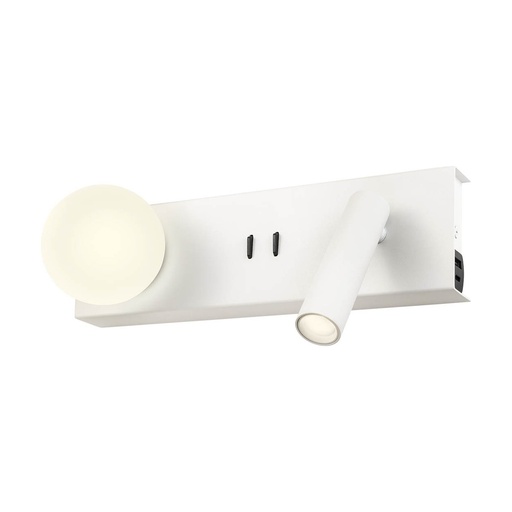 [W4L102106] NORMA AP LONG  LED 5W+3W  2700K WH(5.1.2)