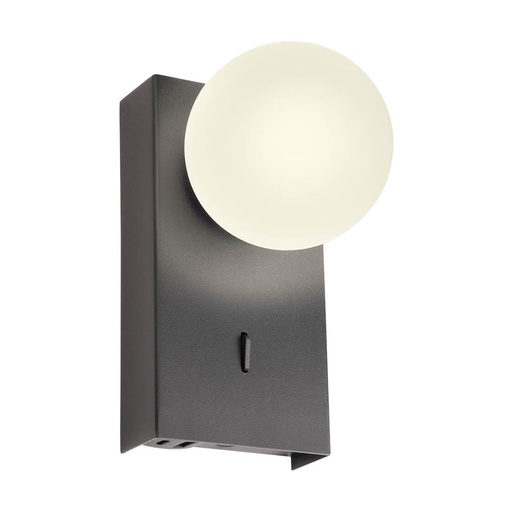 [W4L102113] NORMA AP LED 5W 3000K BK(5.1.2)