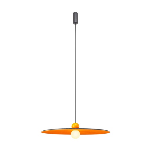 [W4L102121] NUWA SU LED 7W 3000K DARK GREY/ORANGE (4.1.2)
