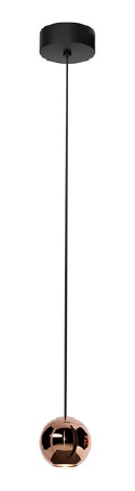 [W4L102132] OBO SU LED 8.5W 3000K SBK/ROSE GD (5.1.2)