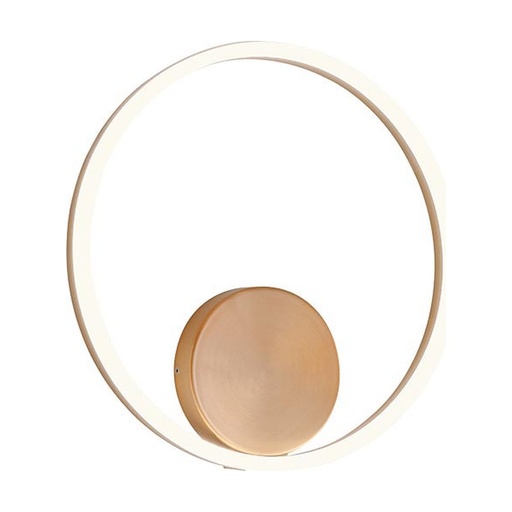 [W4L102198] ORBIT AP/PL LED 25W 4000K D400 BRASS (5.1.2)-TRIAC
