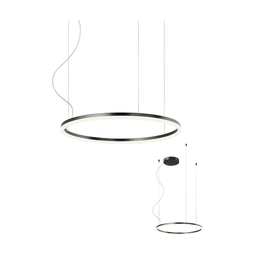 [W4L102241] ORBIT SU LED 42W 4000K D600 SAND BLACK (4.1.2)-TRIAC
