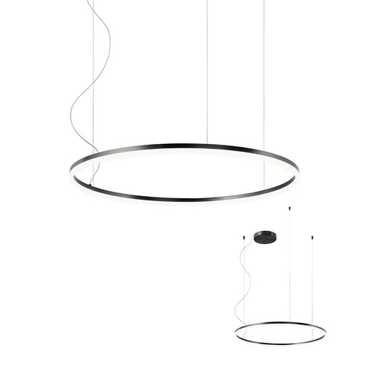 [W4L102244] ORBIT SU LED 55W 3000K D800 SAND BLACK (4.1.2)-TRIAC
