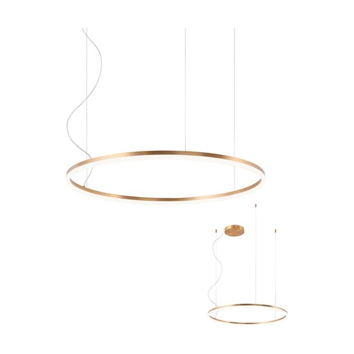 [W4L102246] ORBIT SU LED 55W 4000K D800 BRASS (4.1.2)-TRIAC