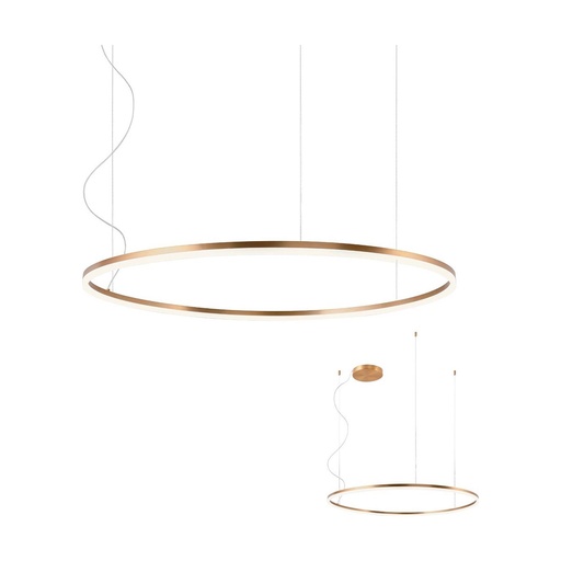 [W4L102252] ORBIT SU LED 68W 4000K D1000 BRASS (4.1.2)-TRIAC