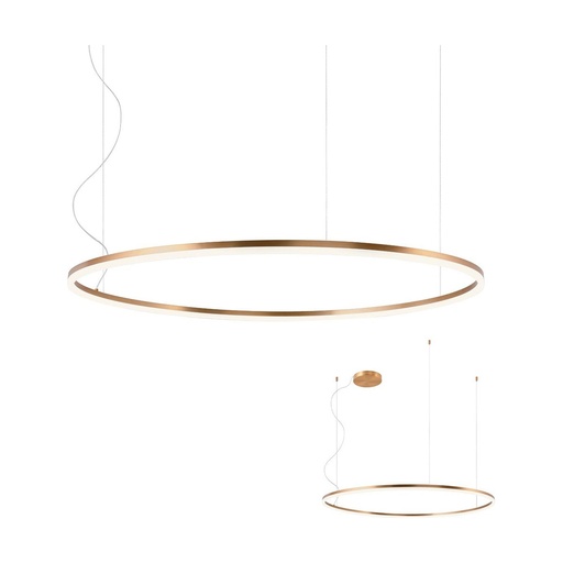 [W4L102255] ORBIT SU LED 76W 3000K D1200 BRASS (4.1.2)-TRIAC