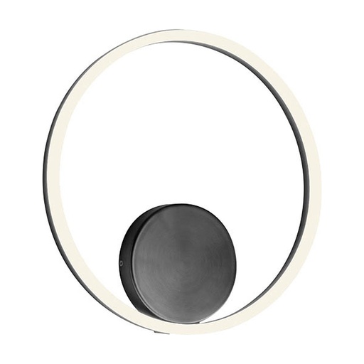 [W4L102280] ORBIT AP/PL LED 25W 3000K D400 SAND BLACK (5.1.2)-DALI