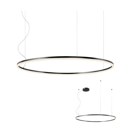[W4L102323] ORBIT SU LED 84W 3000K D1200 SAND BLACK (4.1.2)-DALI