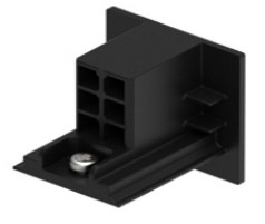 [W4L1155582] 3~track endcap surface black
