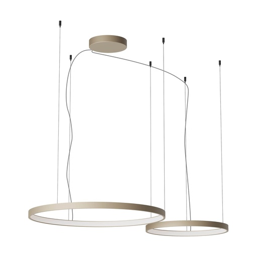 [W4L102423] ORION SU LED D500-750 98W CCT 2700/3000/4000K SILVER COFFEE (4.1.2) (RD)DALI
