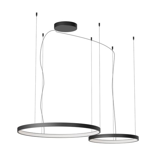 [W4L102425] ORION SU LED D500+750 98W CCT 2700/3000/4000K BK (4.1.2) (RD)DALI