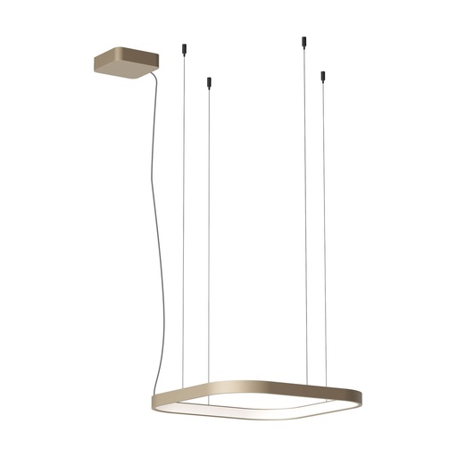 [W4L102467] ORION SU LED 500*500 40W CCT 2700/3000/4000K SILVER COFFEE(4.1.2) (SQ)DALI