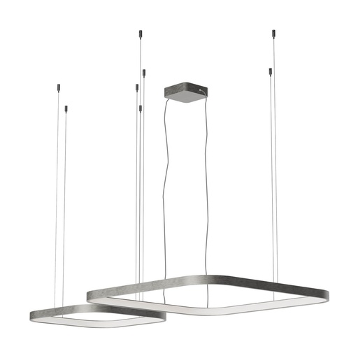 [W4L102476] ORION SU LED 500+750 96W CCT 2700/3000/4000K FOGGY NICKEL(4.1.2) (SQ)DALI