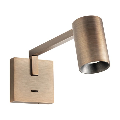 [W4L102571] ROLF AP GU10 1x7.5W BRONZE (5.1.1)