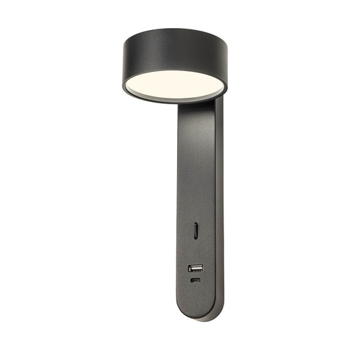 [W4L102594] SADES AP LED 6W 3000K  BK(5.1.2)