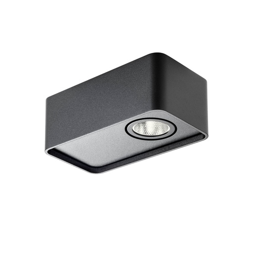 [W4L102705] YUKI PL LED 6.2W 3000K BK (5.1.2)