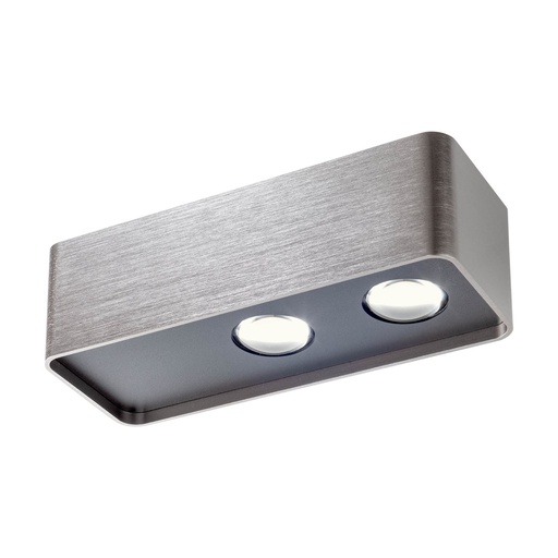 [W4L102712] YUKI AP LED 10W 3000K L55 FOGGY NICKEL/BK (5.1.2)
