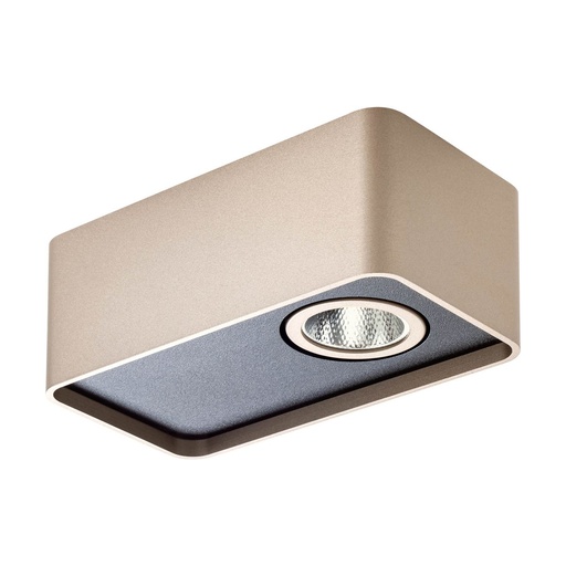 [W4L102715] YUKI PL LED 6.2W 2700K SILVER COFFEE (5.1.2)TRIAC