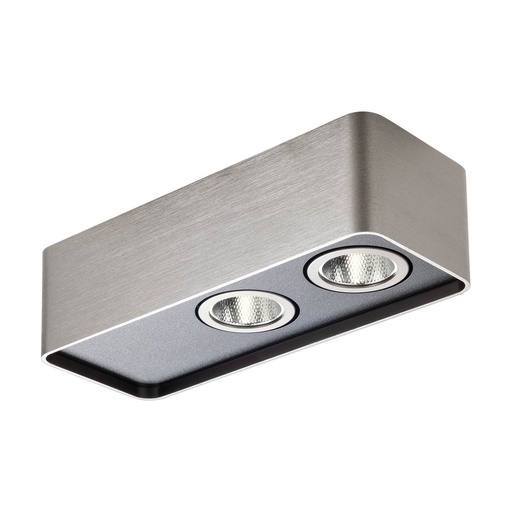 [W4L102720] YUKI PL LED 2X4.5W 2700K FN/BK (5.1.2)TRIAC