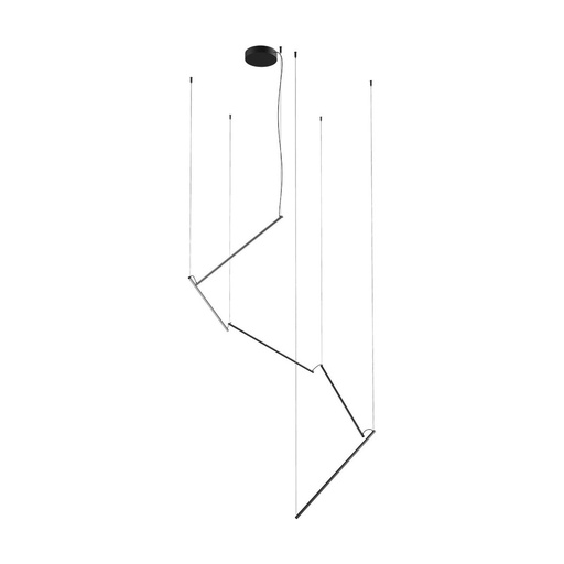 [W4L102764] STICK SU LED D1400 48W 3000K SAND BLACK (4.1.2)