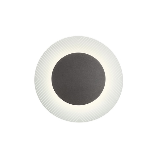 [W4L102789] TATOO PL LED 7W 3000K BK (5.1.2)
