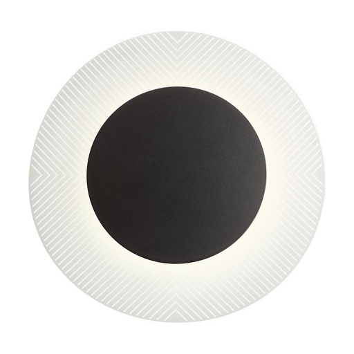 [W4L102791] TATOO PL LED 14W 3000K BK (5.1.2)