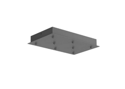 [W4L102946] CANOPY SQ 400x250 8 PENDANTS BK (EIKO, ITO, KANJI, OBO, LOLLI, TYCON)