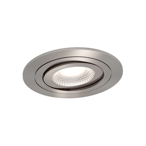 [W4L000394] ADÉLAÏDE Spot Encastré Aluminium brossé Ressorts GU10 Max 50W