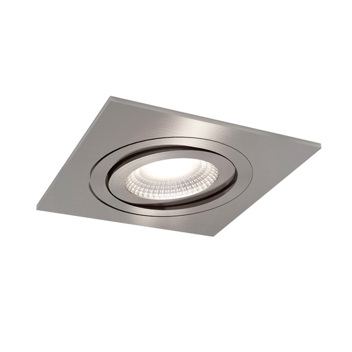 [W4L007004] SILVERSTONE Spot Encastré Aluminium brossé Ressorts GU10 Max 50W